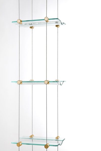 12 Bottle Float Cable Wine Racking Display Kit