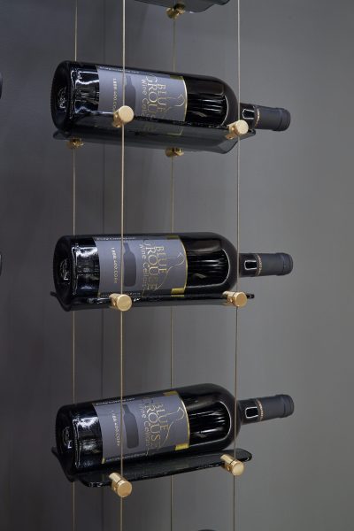 12 Bottle Float Cable Wine Racking Display Kit