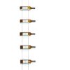 6 Bottle Float Cable Wine Racking Display Kit