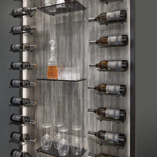 Float Glass Shelving Unit