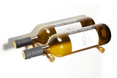 VINdustry Label View Two Bottle Deep Wine Pegs (Pair)