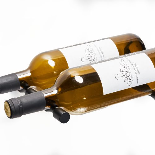 VINdustry Label View Two Bottle Deep Wine Pegs (Pair)