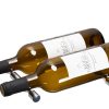 VINdustry Label View Two Bottle Deep Wine Pegs (Pair)