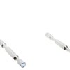 VINdustry Label View Two Bottle Deep Wine Pegs (Pair)